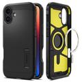 Spigen Tough Armor Mag Magsafe -suojakuori iPhone 16 6,1":lle, musta