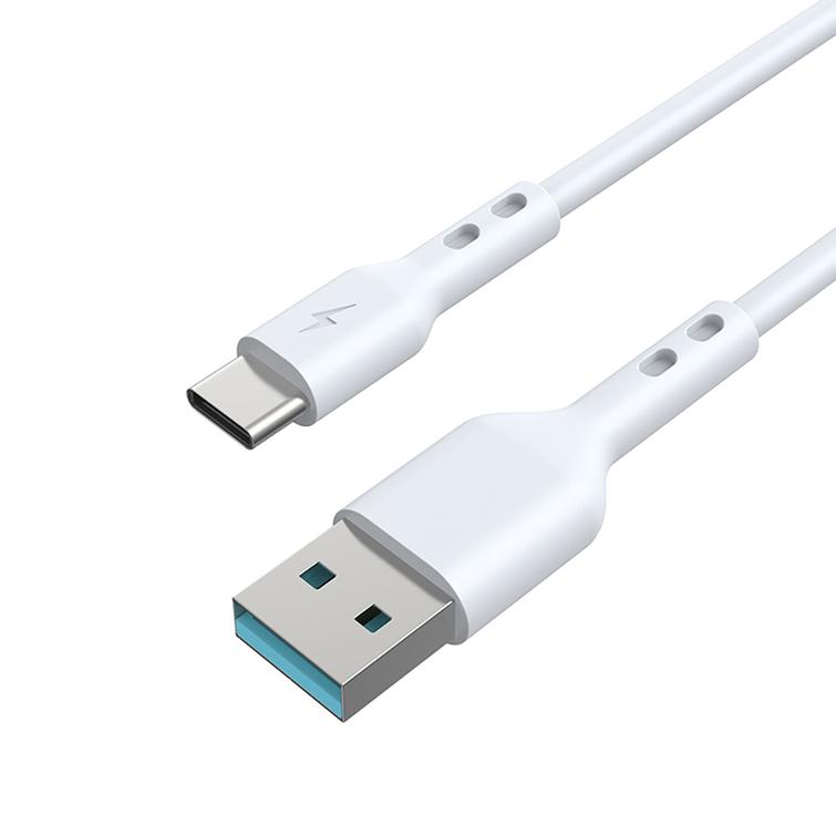 BWOO-kaapeli USB - USB-C 1m 3A Valkoinen BO-X172C