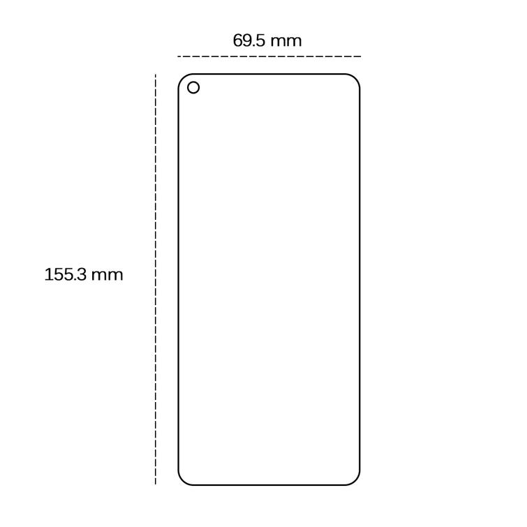 Karkaistu lasi 2,5D Xiaomi Mi 11 Lite 4G / Mi 11 Lite 5G / 11 Lite 5G NE