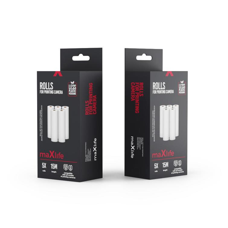 Maxlife-rullasetti tulostuskameralle