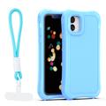 Safepop case with strap for iPhone 11 blue