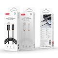 XO-kaapeli NB302 USB - USB-C 1,0m 3A musta