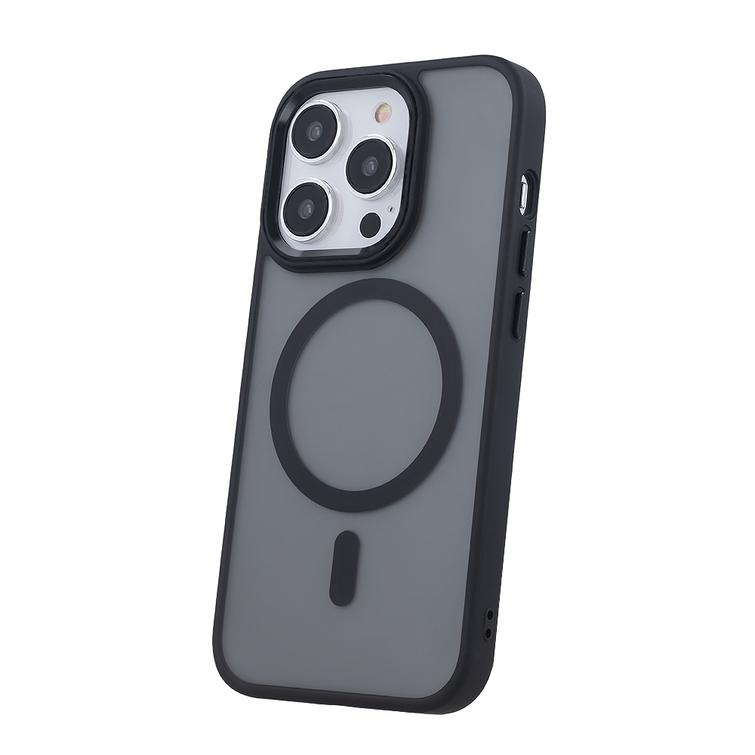 Frozen Mag -suojakuori iPhone 17 6,3":lle, musta