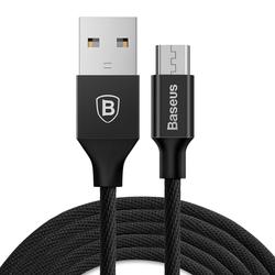 Baseus Yiven USB - microUSB -kaapeli 1,5 m 2A musta