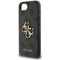 Guess HC 4G PU Big Logo Case for iPhone 16e Black