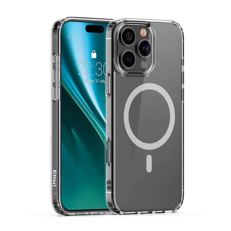 Etteri Color Mag kotelo iPhone 16 Pro Max 6,9" harmaa