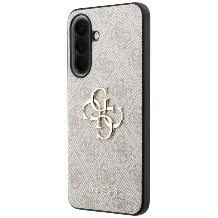 Guess HC PU 4G Big Logo case for Samsung Galaxy A57 pink