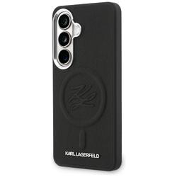 Karl Lagerfeld case Embossed Ring Initials MagSafe for Samsung Galaxy S26 black