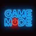 Forever Light Neon PLEXI LED GAME MODE blue red FPNE38