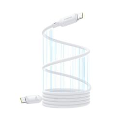 Baseus-kaapeli PicoGo PD USB-C - USB-C 1,0m kuunvalkoinen 240W magneettinen