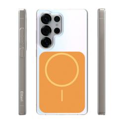 Etteri Hidden Pearl case for Samsung Galaxy S25 Ultra orange