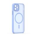 Mag Matt case for iPhone 12 6,1" light blue camera protection