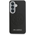 Karl Lagerfeld case Perforated KL MagSafe for Samsung Galaxy S26 black