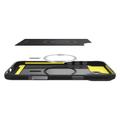 Spigen Rugged Armor Mag Magsafe -suojakuori iPhone 16 6,1":lle mattamusta