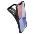 Spigen Liquid Air -suojakuori iPhone 13 6,1":lle mattamusta