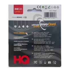 Imro MicroSD 32GB luokka 10 | UHS-I