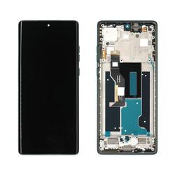 LCD + touch panel Motorola Edge 50 Fusion original forest blue