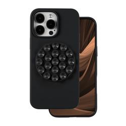 Silikoninen tikkusuojakuori iPhone 16 6,1" musta