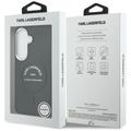 Karl Lagerfeld case Embossed Ring RSG Logo MagSafe for Samsung Galaxy S26 black