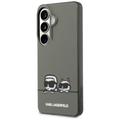 Karl Lagerfeld case IML Peekaboo Karl&Choupette MagSafe for Samsung Galaxy S26 black