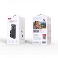XO Selfiekeppi Bluetooth-kolmijalka SS29 musta 64 cm