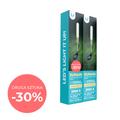 Paketti Forever Light aurinkokenno-LED-lamppu SUNARI FLS-72 kristallilamppu pyöreä 3000K 600mAh 0,72Wh Ni-MH x2