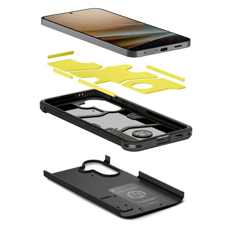 Spigen Tough Armor case for Samsung Galaxy A57 5G black