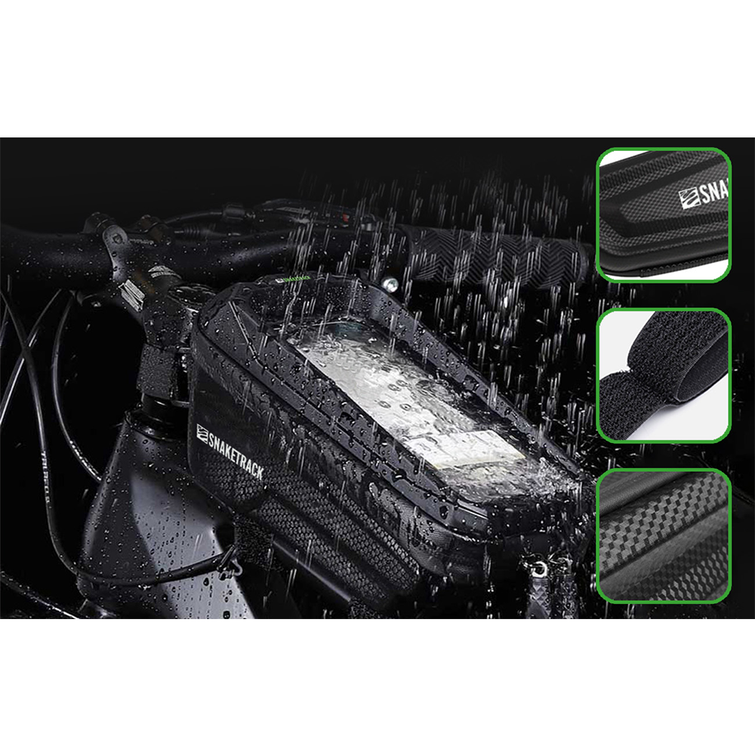 Snake Track -pyörän runkolaukku