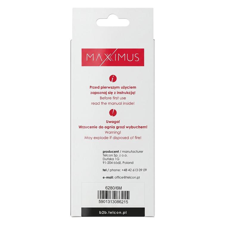 BATTERY MAXXIMUS NOKIA 6280 1200 mAh BP-6M