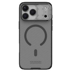 NILLKIN CAMSHIELD PRO MAGNETIC IPHONE 17 PRO MAX / IPHONE 18 PRO MAX, L&Auml;PIN&Auml;KYV&Auml; MUSTA