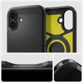 Spigen Tough Armor Mag Magsafe -suojakuori iPhone 16 6,1":lle, musta