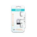 BWOO-sovitin USB - USB-C harmaa OTG BZ-35