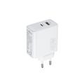 Maxlife MXTC-07-45AC PD QC laturi 1x USB-C 1x USB 45W valkoinen