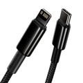 Baseus-kaapeli Tungsten PD USB-C - Lightning 2,0 m musta 20W