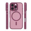 Mag Matt case for iPhone 16 Pro Max 6,9" maroon camera protection