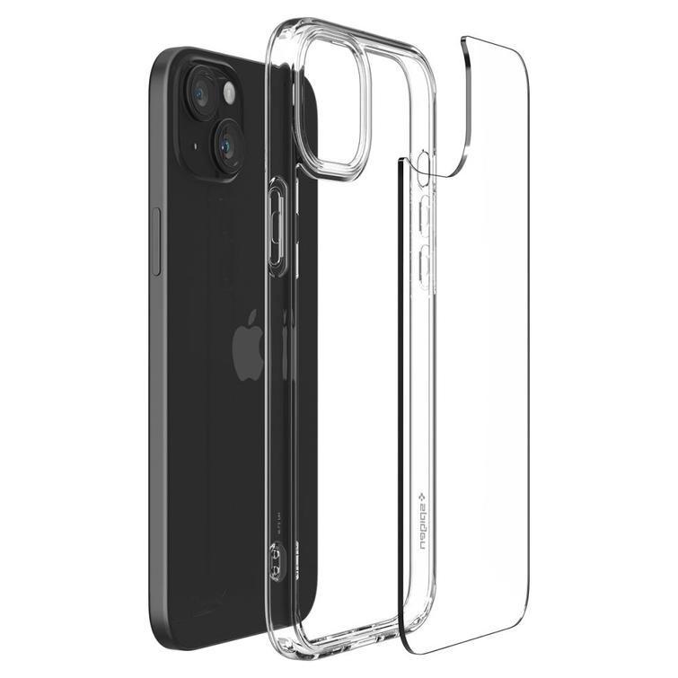 Spigen Ultra Hybrid -suojakuori iPhone 15 6,1":lle, kristallinkirkas