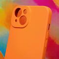 Xiaomi Redmi 13c 5G:n silikonikuori, oranssi