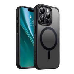 Etteri Matt Mag kotelo iPhone 14 Prolle 6,1" musta