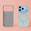 Silicone Thin Mag case for iPhone 17 Pro 6,3" / iPhone 18 Pro 6,3" silver