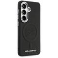 Karl Lagerfeld case Embossed Ring Initials MagSafe for Samsung Galaxy S26 black