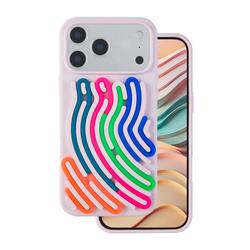 DIY Snake case for iPhone 17 Pro 6,3" pink