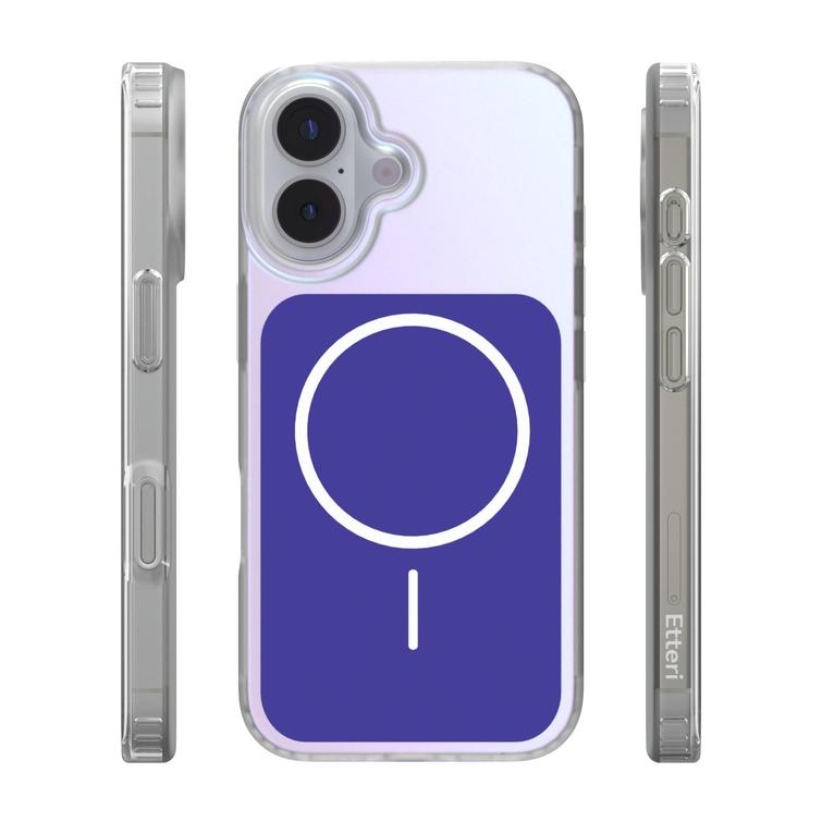 Etteri Hidden Pearl case for iPhone 17 6,3" dark blue