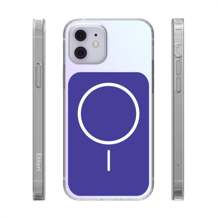Etteri Hidden Pearl case for iPhone 12 / 12 Pro 6,1'' dark blue