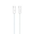 T-PHOX CC15 SERIES USB-C/USB-C CABLE 60W 3A WHITE