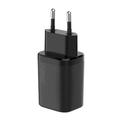 WALL CHARGER MX CARBON 30W PD+QC USB-A+C BLACK