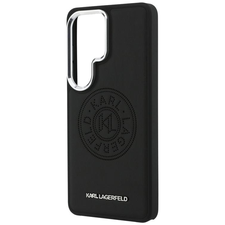 Karl Lagerfeld case Perforated KL MagSafe for Samsung Galaxy S26 Ultra black