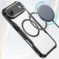 Defender Carbon Mag -suojakuori iPhone 17 Air 6,6":lle, musta