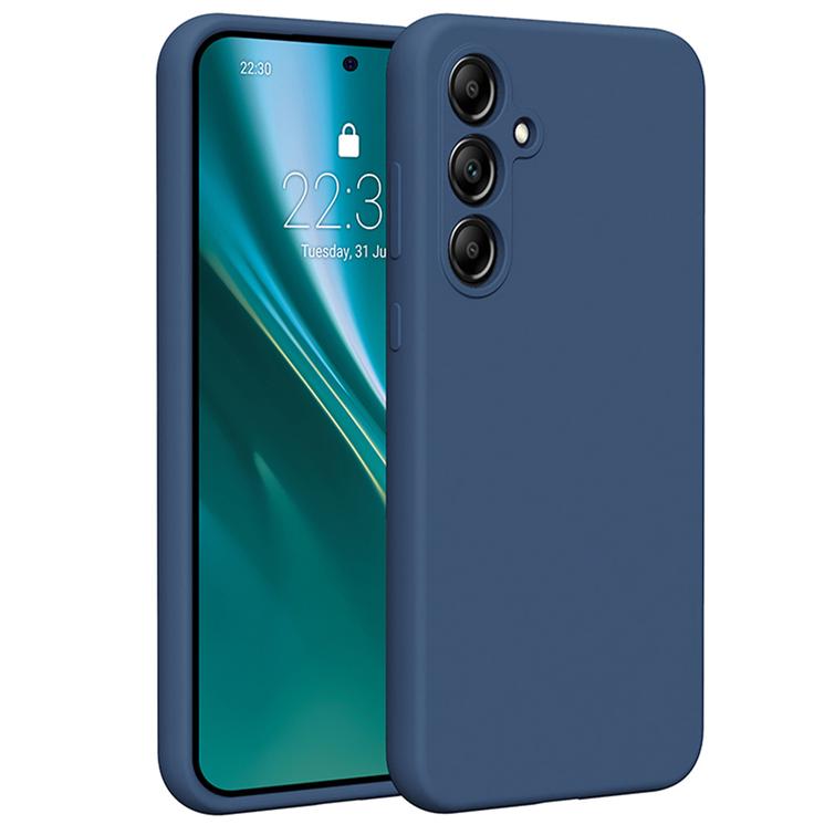Etteri-silikonikotelo Samsung Galaxy A55 5G:lle, tummansininen