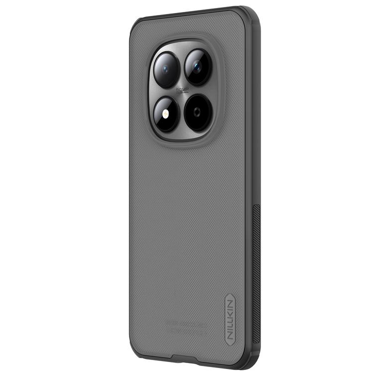 Nillkin Super Frosted Shield Pro Case for Xiaomi Redmi Note 15 Pro+ 5G/Poco M8 Pro 5G transparent black