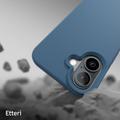 Etteri-silikonikotelo iPhone 16 6,1" -puhelimelle, tummansininen